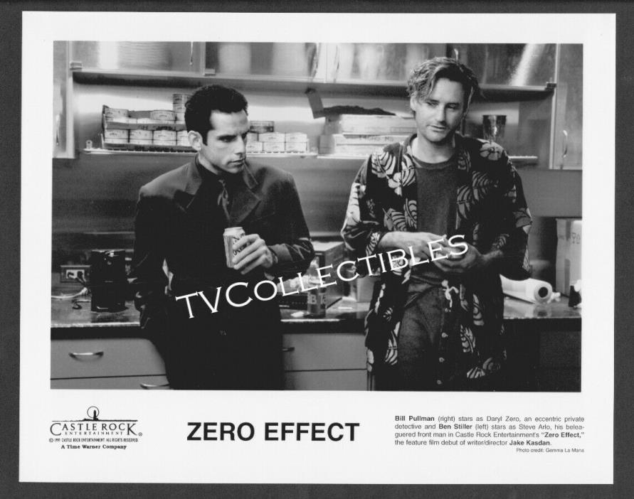8x10 Photo~ ZERO EFFECT ~1998 ~Ben Stiller ~Bill Pullman