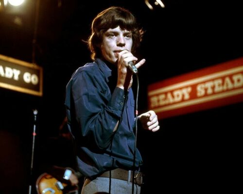 Mick Jagger On Ready Steady Go 8x10 Glossy Photo Picture 0223170518