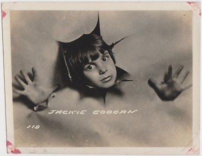 Jackie Coogan Early 1920s FOX TONE PRINT Fox Co 3x4 Real Photograph