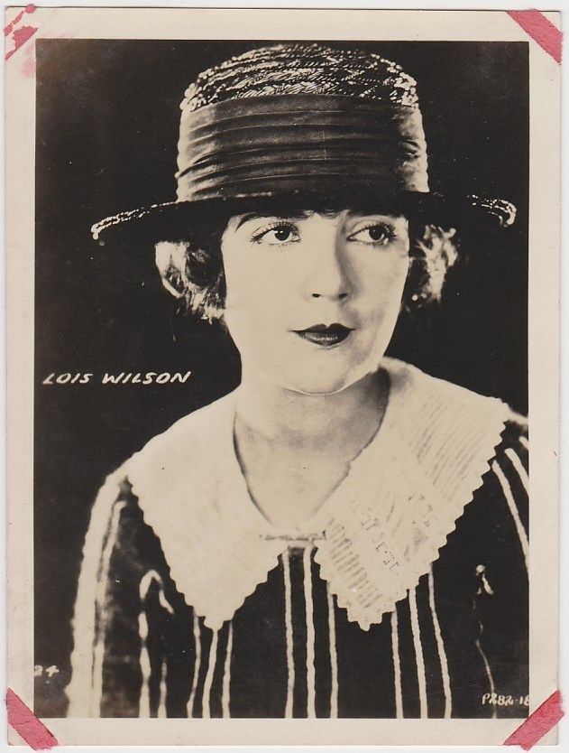 Lois Wilson Early 1920s FOX TONE PRINT Fox Co 3x4 Real Photograph