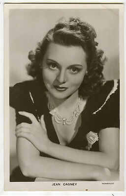1940s Vintage Film Movie JEANNE CAGNEY Jean sister of James photo postcard