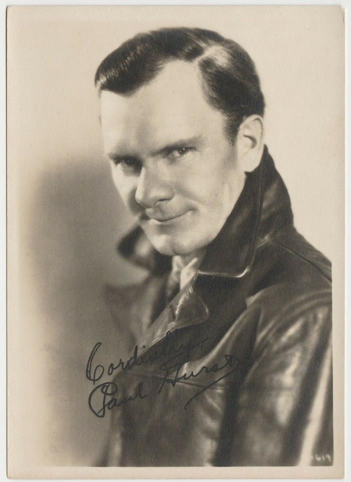 Paul Hurst Vintage 1920s Era 5x7 Movie Star Fan Photo of Character Actor
