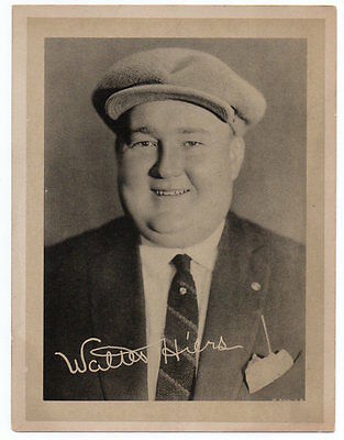 WALTER HIERS silent film actor 1920's ORIG GRAVURE PRINT Fan Photo type