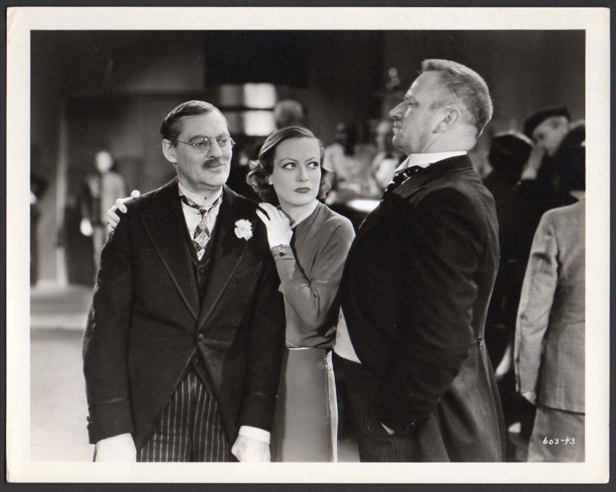Lionel Barrymore JOAN CRAWFORD Wallace Beery GRAND HOTEL 1932 Vintage Orig Photo