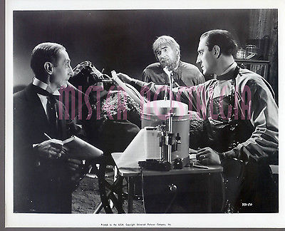 Vintage Photo 1939 Son Of Frankenstein Bela Lugosi Boris Karloff #50 r'71