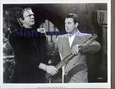Vintage Photo 1943 Bela Lugosi Lon Chaney Jr Frankenstein Meets The Wolfman #37