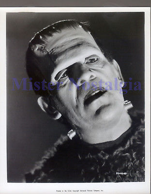 Vintage Photo 1939 Boris Karloff Son Of Frankenstein #43 r'71 Universal Original