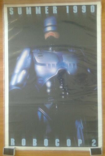 RoboCop 2 Advanced Movie Poster / Authentic / Double-sided / MINT-NEAR MINT