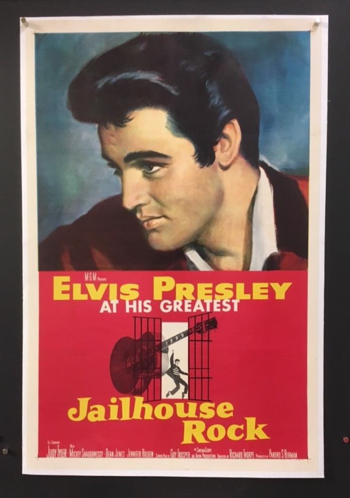 Jailhouse Rock - Original Movie Poster 1957 Elvis Presley    *Hollywood Posters*