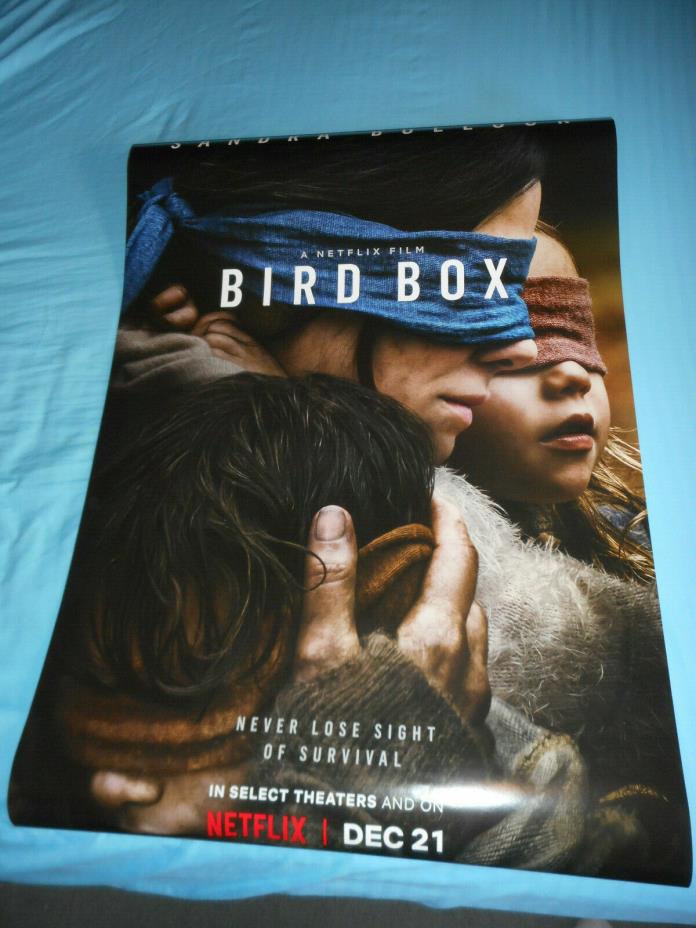 Sandra Bullock BIRD BOX official movie poster one sheet DS 27