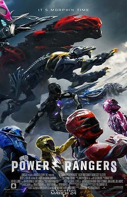Power Rangers 2017 Single-Sided Original Movie Poster 27x40