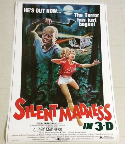 Silent Madness (1984 One Sheet Poster)