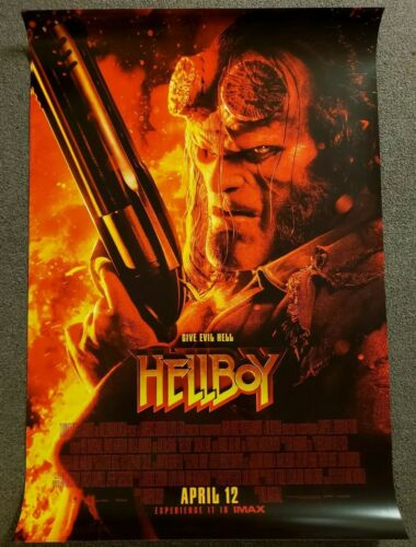 Hellboy 27x40 Double Sided Movie Theater Poster Final