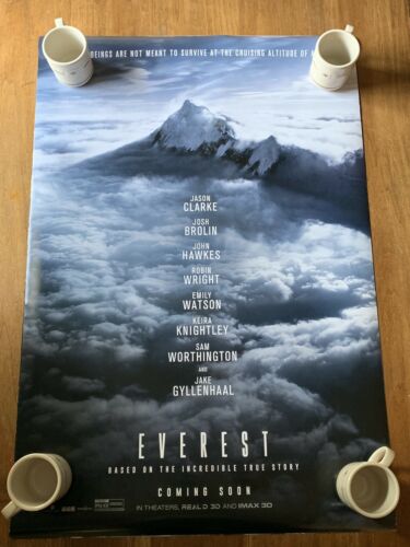 EVEREST -2015 - original - 27x40 D/S Advance Movie Poster