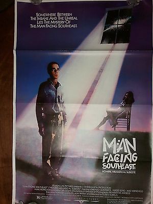 MAN FACING SOUTHEAST Movie POSTER 27x40 Lorenzo Quinteros 1987