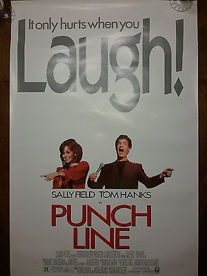 PUNCH LINE Movie Poster 1 SHEET Original ROLLED 1988 Sally Field Tom Hanks 27x41