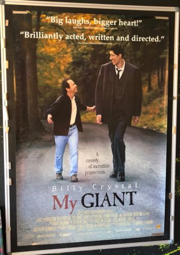 MY GIANT Original Movie Poster 1998 BILLY CRYSTAL