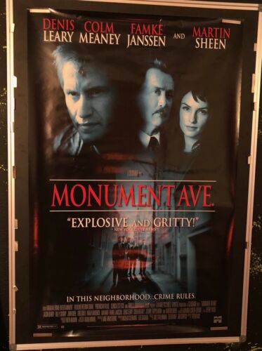 MONUMENT AVE. Original Movie Poster 1998 RARE Famke Janssen