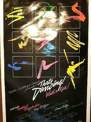 THAT'S DANCING Movie Poster ORIGINAL ROLLED 27X41 1984 MGM