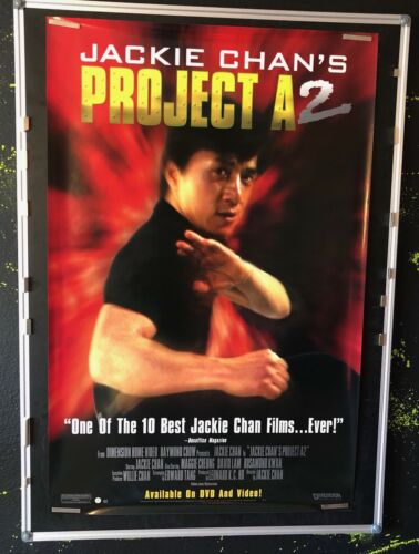 JACKIE CHAN’S PROJECT A2 1987 Original Movie Poster  RARE!