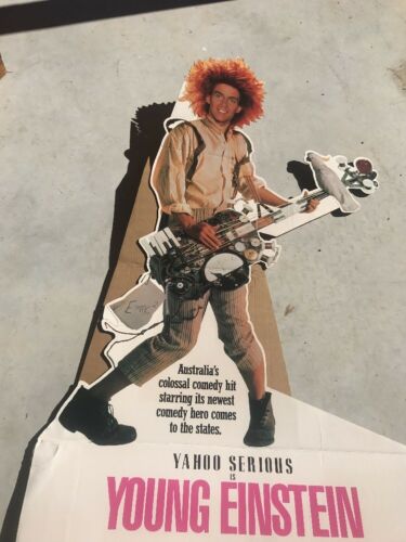 Young Einstein Movie Pop Up Stand Cardboard Poster 1988