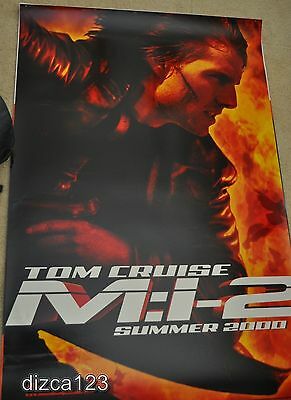 Original DOUBLE Sided Mission Impossible 2 (MI:2) Movie Poster