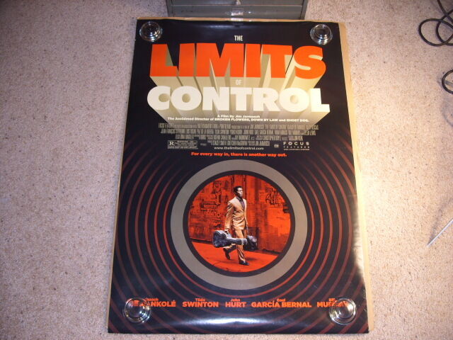 Limits of Control DS Movie Theater Poster 27X40 Authentic