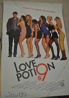 Original DOUBLE Sided Love Potion #9 Movie Poster