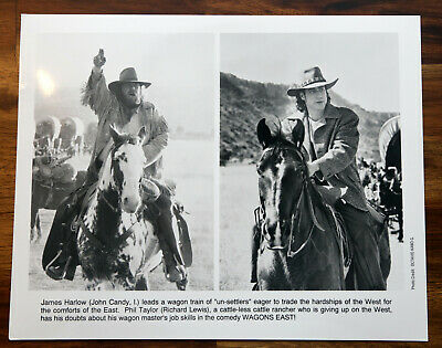 John Candy and Richard Lewis “Wagons East!” Movie Still