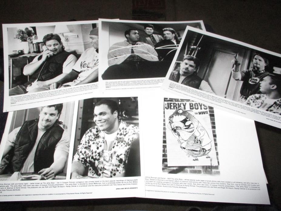 THE JERKY BOYS MOVIE PRESS KIT  ALAN ARKIN  MOVIE PHOTOS WITH INFO BOOK TRANS