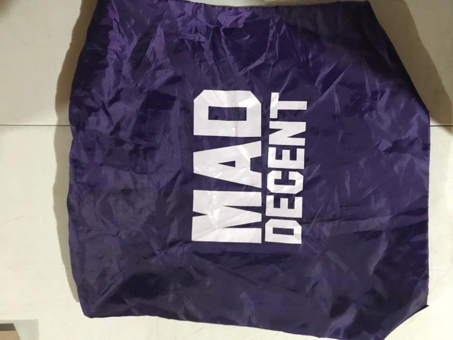 Mad Decent Purple Draw String Bag Diplo Block Party