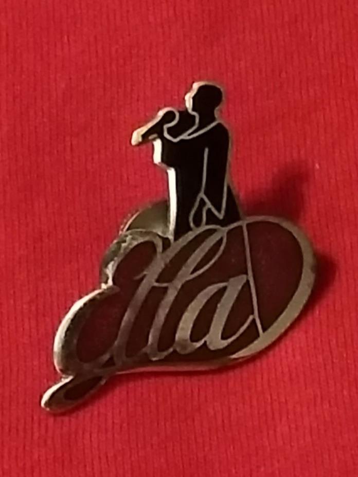 Jazz Singer ELLA FITZGERALD (Vintage 1992 Tablo - Paris) pin button