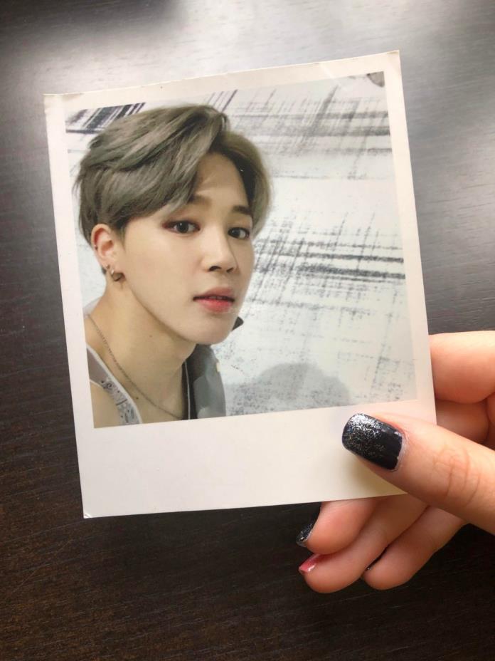BTS JIMIN Official WINGS Photocard
