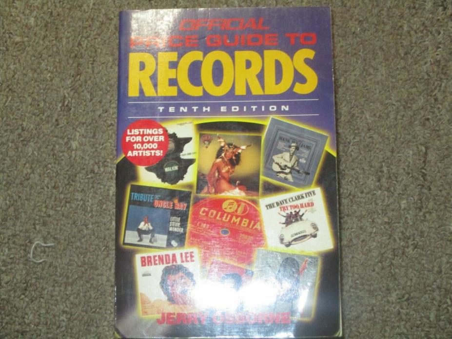 Official Price Guide to RECORDS 10th edition 1993