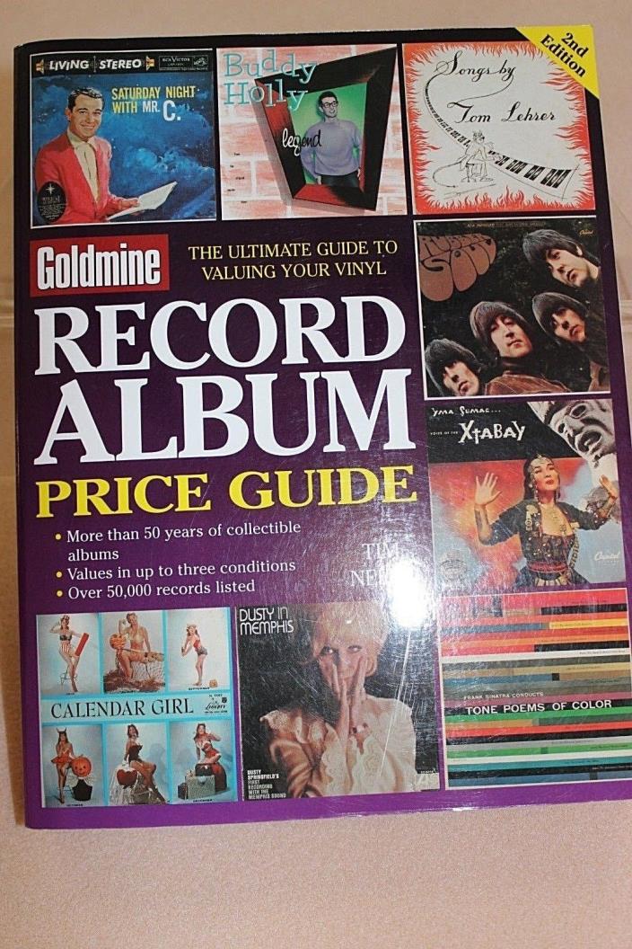 GOLDMINE RECORD ALBUM PRICE GUIDE 50 YRS COLLECTIBLE ALBUMS  EX. COND. TIM NEELY