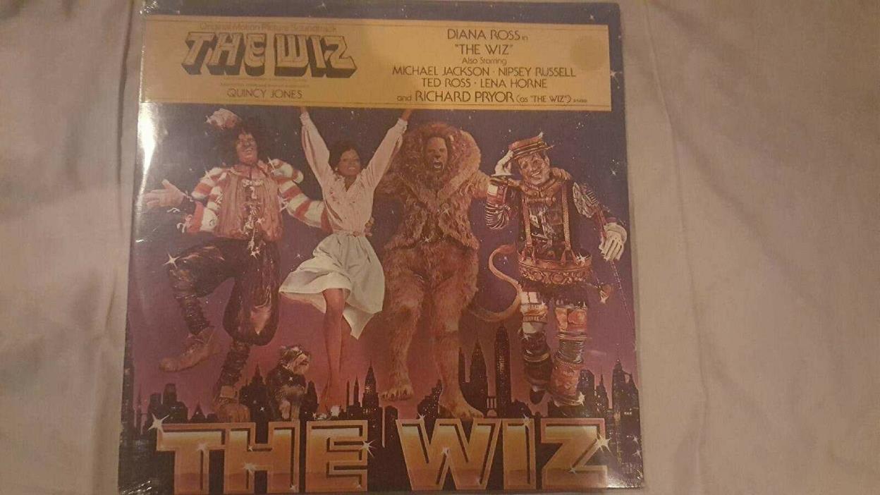 THE WIZ VINYL SOUNDTRACK ALBUM *Michael Jackson* Diana Ross*  1978