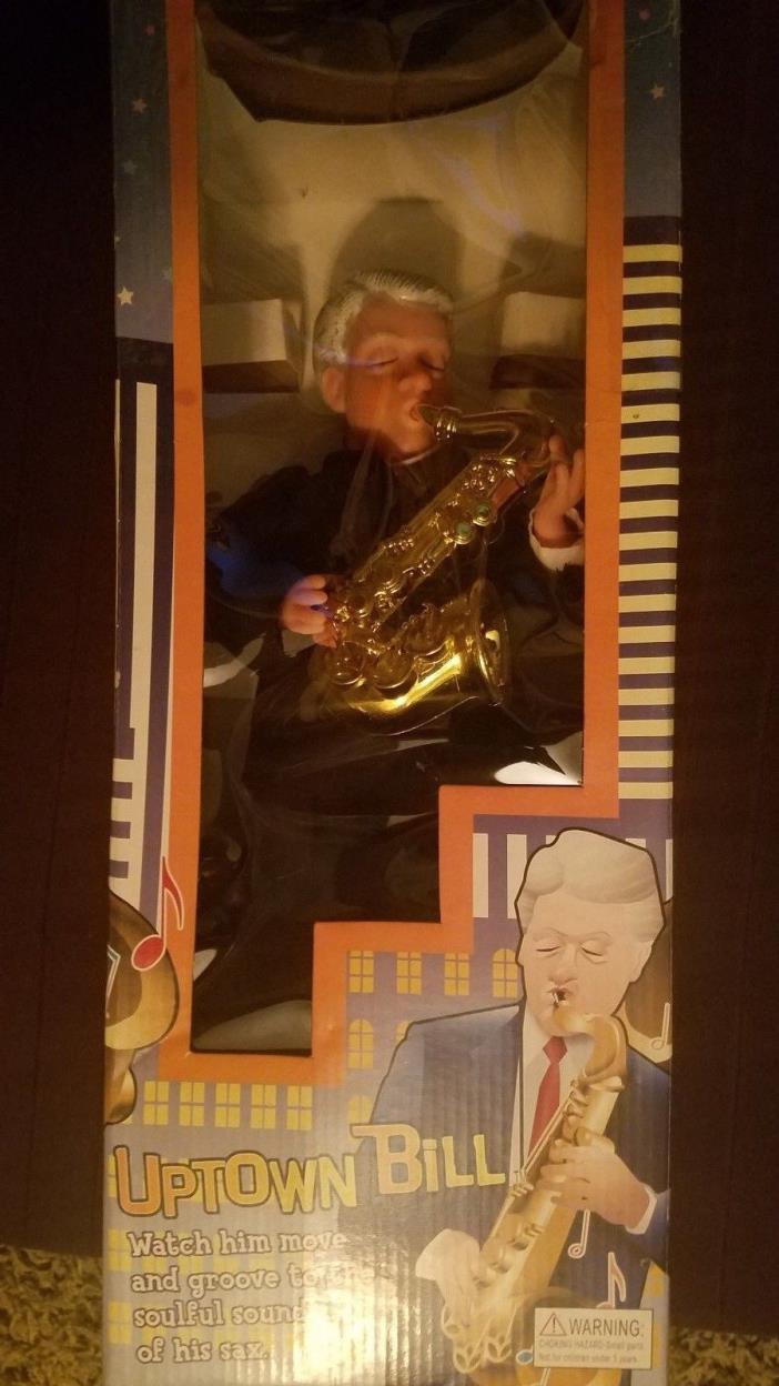 Uptown Bill Doll, Bill Clinton playing Sax, Musical and moves!