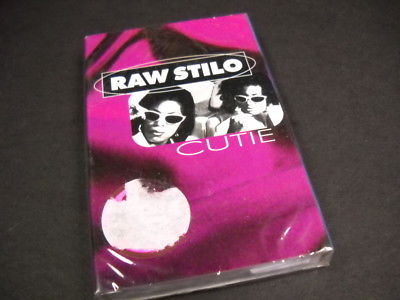 RAW STILO rare sealed 1995 cassingle - 2 versions of CUTIE