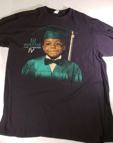 Lil Wayne Tha Carter IV T Shirt 2011 Young Money Merchandising Sz XL