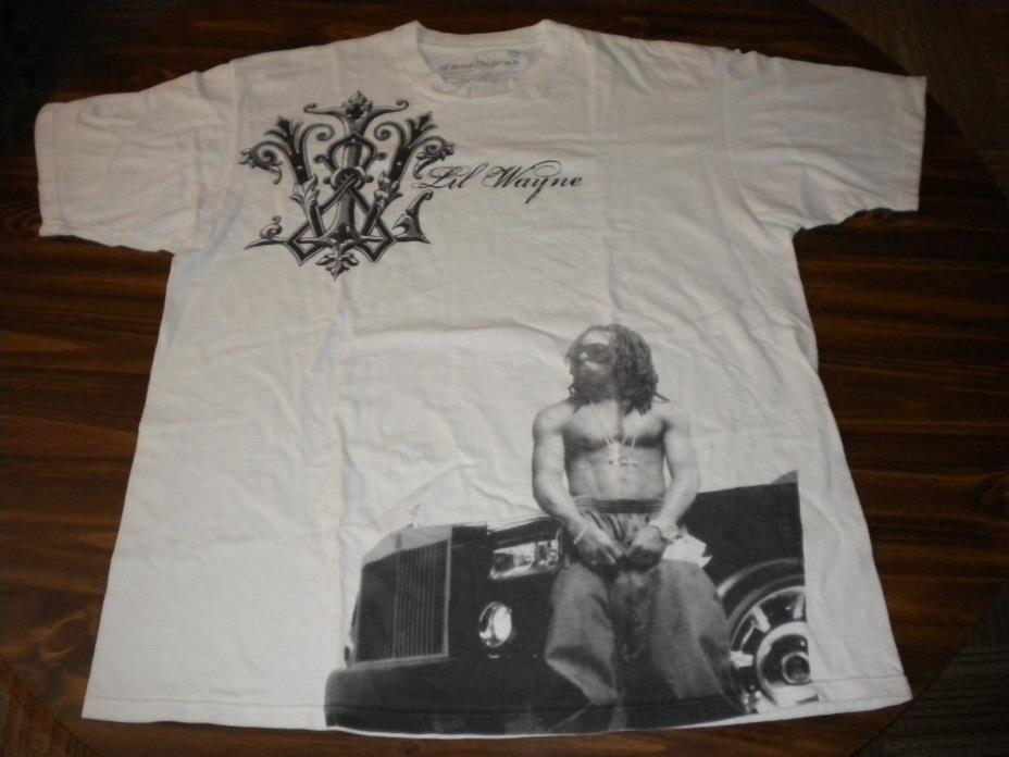 Vintage Lil Wayne Tha Carter II Shirt Sz XL Rap Hip Hop Cash Money Records RARE