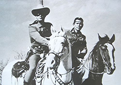 Vintage 1930's Radio Lone Ranger Souvenir Photo Card