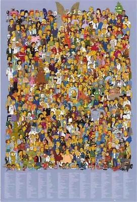 The Simpsons TV Show Cast 2011 Poster 24x36