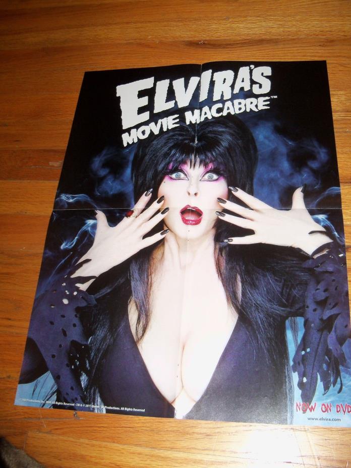 Elvira Poster Cassandra Peterson  16 x 22