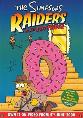 The Simpsons Raiders of the Lost Fridge 2000 Poster 20x28