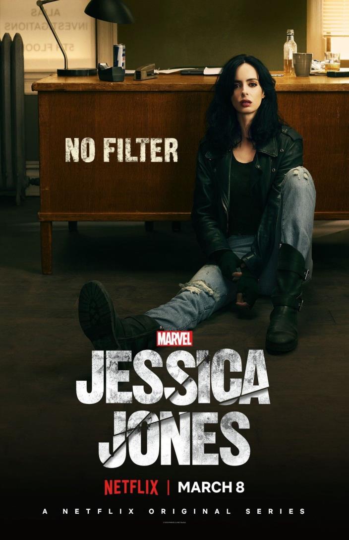 Jessica Jones poster (c)  -  11 x 17 inches