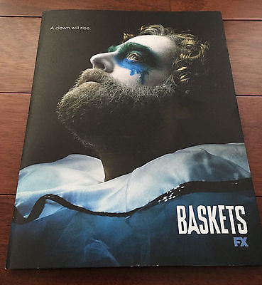 BASKETS FX Press Kit Book Promo Photos ZACH GALIFIANAKIS NEW RARE COLLECTOR ITEM