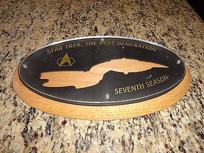 star trek cast and crew plaque  gift   NEXT GEN 7TH  PROP