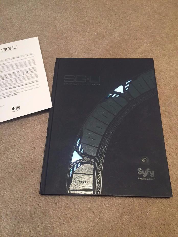 STARGATE  SGU   Press Promo Book
