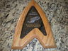 star trek cast and crew plaque   voyager   3rd