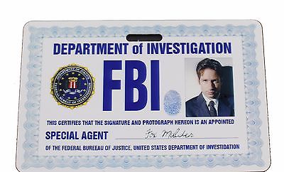 X-FILES - Fox Mulder Prop ID Badge